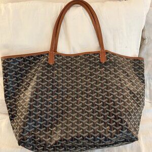 Goyard Goyardine GM Black & Tan, Very Good condition